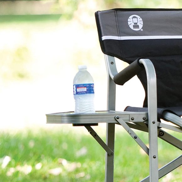Coleman Portable Deck Chair with Side Table